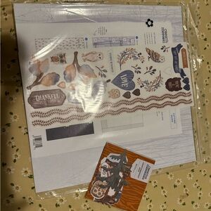 Thankful Autumn Croptoberfest 2023 Scrapbook Kit